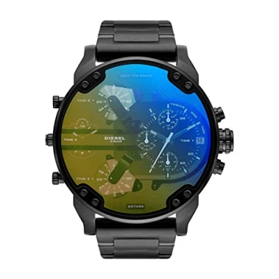 Afbeelding van Diesel Chronograaf Zwartkleurig Roestvrijstalen Herenhorloge, AX2429
