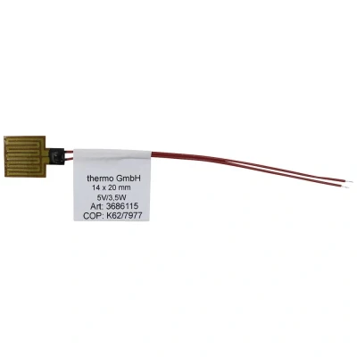Afbeelding van Thermo TECH Polyimide Verwarmingsfolie Zelfklevend 5 V 3.5 W Beschermingsklasse IPX4 (l x b) 20 mm 14