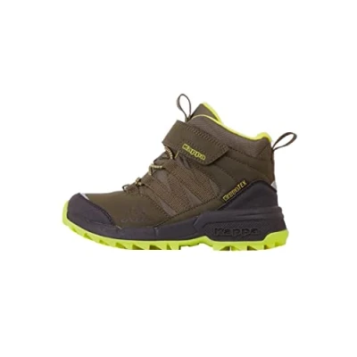 Afbeelding van Kappa Outdoorschoenen voor kinderen, Maat: 28, Army/lime Textiel/ synthetisch