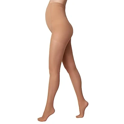Afbeelding van Conte Elegant MOMMY 40 Premium Quality Panty&#039;s Dames Zwangerschapskleding Zwangerschapspanty&#039;s Zwangerschap Buikondersteuning Gr. 3 Bruin