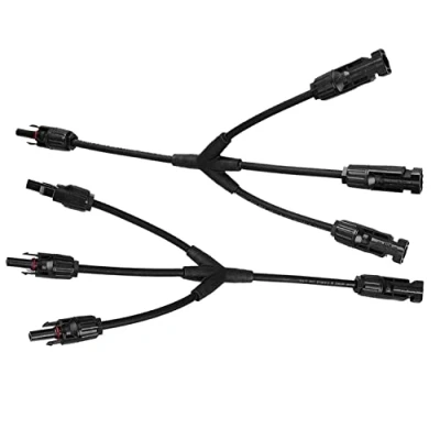 Afbeelding van Intckwan Y Connector Zonnepaneel (1 tot 3), Ip67, F/M/M en M/F/F, Kabelverbindingen Verdeler, Compatibel met 2.5mm2 6mm2 Zonne Fotovoltaïsche Schakelaars, Zwart