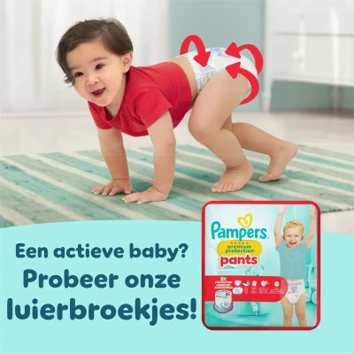 Afbeelding van Pampers Premium Protection Maat 2 Small Pack 60 Stuks 4 8 kg