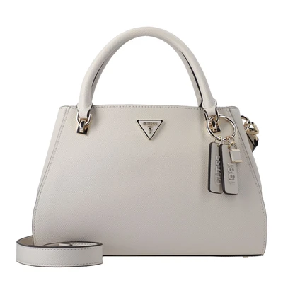Afbeelding van GUESS Handtas Schoudertas Noelle II Luxury Satchel Bone Crème