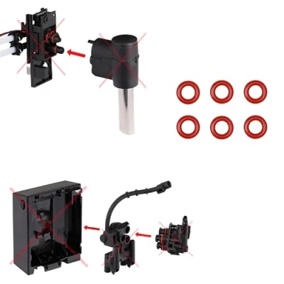Afbeelding van Onderhoudsset afdichting O ringen compatibel met Siemens EQ 9 7 &amp; Bosch, VeroProfessional VeroBar Gaggenau CM koffiezetapparaten voor koffie, tuit en melkopschuimer van Snapworld Kaffee (set 50)