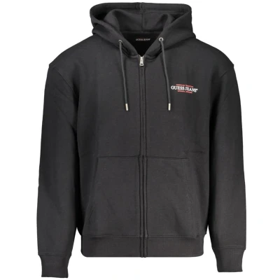Afbeelding van Guess Jeans American Tradition Sweater met rits, Heren, Maat: Small, Schwarz