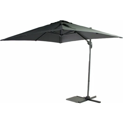 Afbeelding van Sens Line Parasol Holo Vierkant Antraciet 2,5 x m
