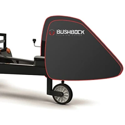 Afbeelding van BUSHBOCK® Premium disselhoes, waterdicht, universele disselafdekking voor caravans met kliksluiting, afdekking aanhangers anti slingerkoppeling en kastslot