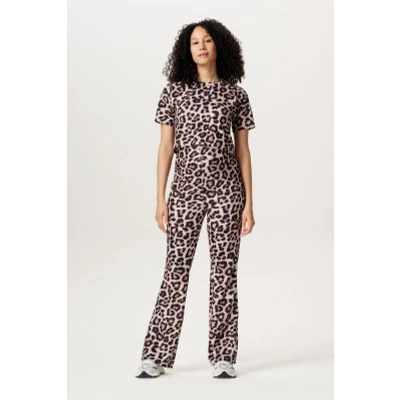 Afbeelding van Zwangerschapsbroek Casual broek Leah Leopard Print S