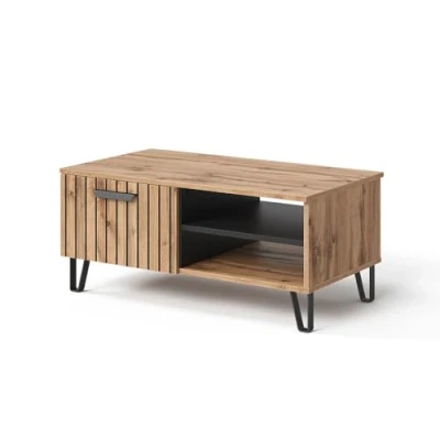Afbeelding van Vicco Salontafel Amber, eiken Wotan, 90 x 50 cm