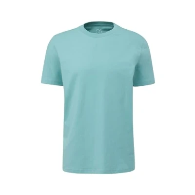 Afbeelding van QS MIT DYE Tshirt basic, Heren, Maat: Small, Petrol