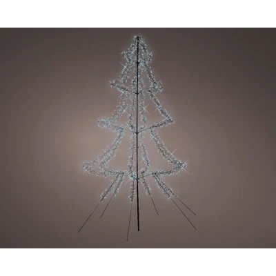 Afbeelding van LED Kerstboom 3 meter cluster Cool White