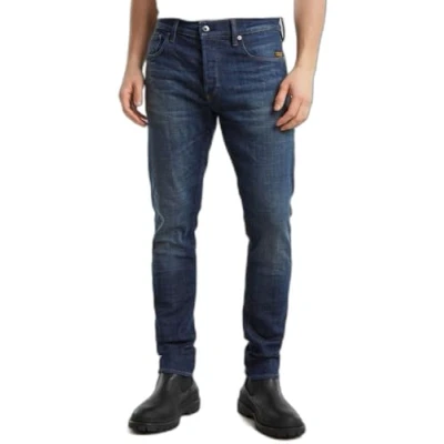 Afbeelding van G Star Raw 3301 Slim Jeans heren,blauw (Worn in Delta 51001 d441 g800),26W / 32L