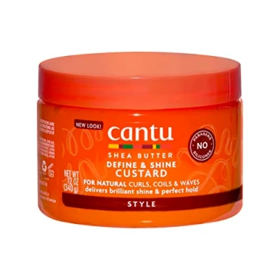 Afbeelding van Cantu Natural Hair Define &amp; Shine Custard 340 gr