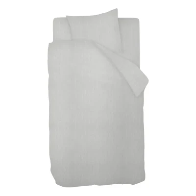 Afbeelding van Snoozing Brigitte Dekbedovertrek Eenpersoons 140x200/220 cm + 1 kussensloop 60x70 Light grey