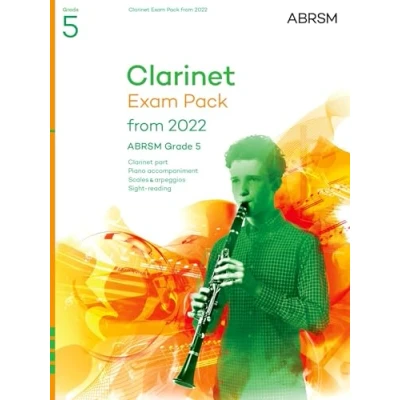Afbeelding van ABRSM Exam Pieces Clarinet Pack from 2022, Grade 5