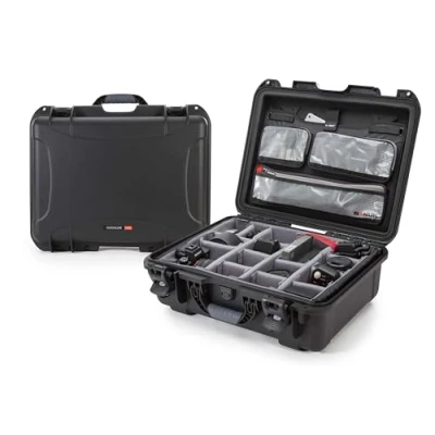 Afbeelding van Nanuk 930 Waterdichte Harde Bescherm Koffer Met Lid Organizer and Gewatteerde Divider Zwart
