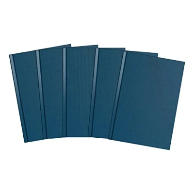 Afbeelding van Summit A5 Notebook, Hardback Casebound, gelijnd, 192 pagina&#039;s, blauw (Pack van 5)