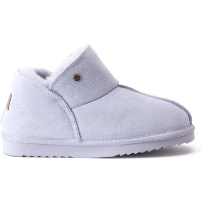 Afbeelding van Warmbat Australia Pantoffels, Dames, Maat: 38, Purple Veloursleer