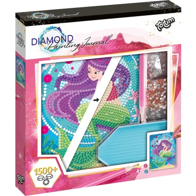 Afbeelding van Totum Diamond Painting Notitieboek Zeemeermin