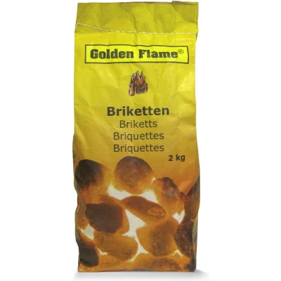 Afbeelding van Golden Flame Briketten (8x 2kg)