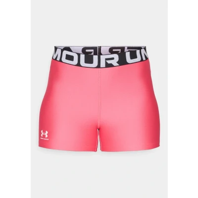 Afbeelding van Under Armour Shorty Tights, Dames, Maat: Small, Super pink/white