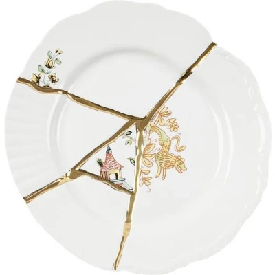 Afbeelding van Seletti Kintsugi OntbijtbordØ21 2