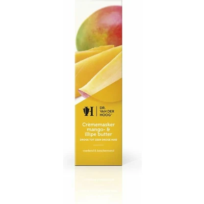 Afbeelding van Dr Vd Hoog Crememasker Mango Illipe Butter, 10 ml