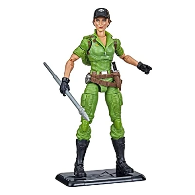 Afbeelding van Hasbro G.I. Joe Actiefiguur Lady Jaye 15 cm Retro Collection 2022 Multicolours