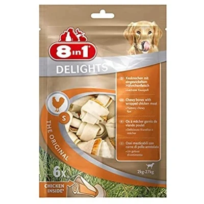 Afbeelding van 4x 8in1 Delights Bone S 6 stuks