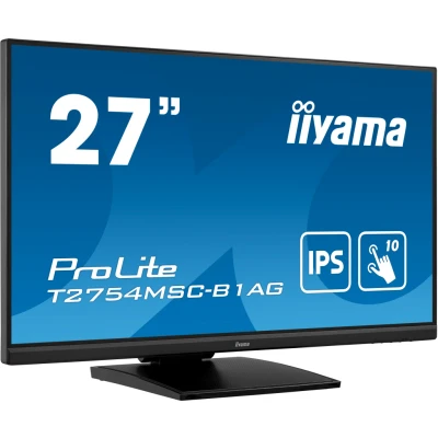 Afbeelding van Iiyama ProLite T2754MSC B1AG computer monitor 68,6 cm (27) 1920 x 1080 Pixels Full HD LED Touchscre