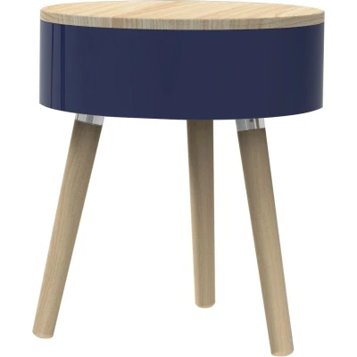 Afbeelding van Bijzettafel Lund London Skittle Indigo 34,5 x 52 cm