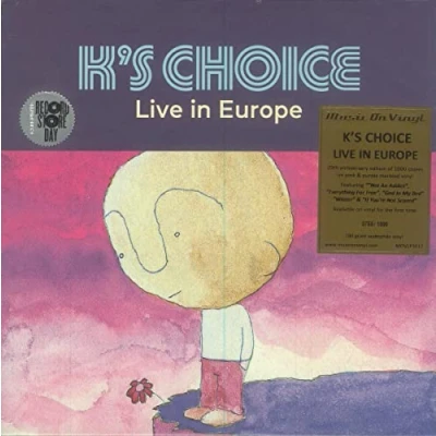 Afbeelding van K&#039;s Choice Live In Europe (Pink &amp; Purple Marbled Vinyl)