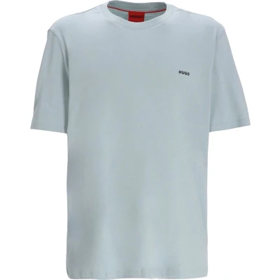 Afbeelding van HUGO DERO Tshirt basic, Heren, Maat: Small, Open grey