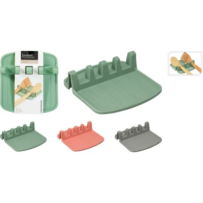 Afbeelding van Excellent houseware lepelhouder 3 verschillende kleuren keukenhulp