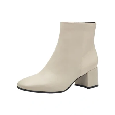 Afbeelding van Marco Tozzi Dames Bootie Zip+Slip 2 25003 43 Modelaarzen, Cream, 41 EU, crème, EU