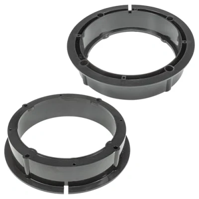 Afbeelding van tomzz Audio 2857 001 Luidspreker Ringen Adapter geschikt voor vw Golf 4 Passat 3b bg Polo 9n Audi a2 Seat Leon Toledo Skoda Fabia 165mm DIN Luidsprekers, paar