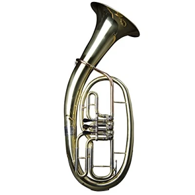 Afbeelding van Monzani MZBR 1211L Bb Tenorhorn messing, Lackiert, 3 Ventile Tenor hoorn