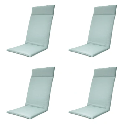 Afbeelding van Madison Kussen hoog 50x120 universeel Napels azure water reppelent c 4 stuks