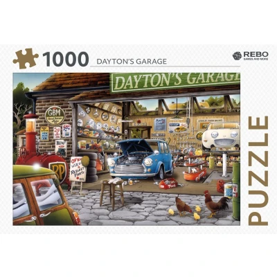 Afbeelding van Rebo legpuzzel 1000 stukjes Dayton&#039;s Garage