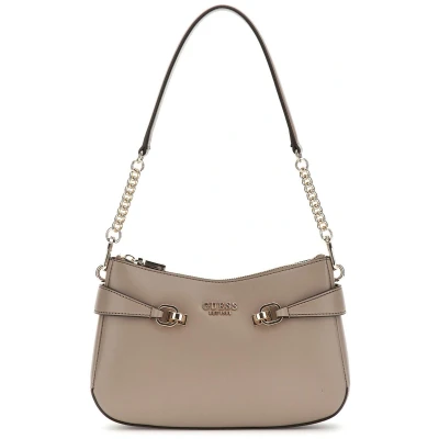 Afbeelding van GUESS Schoudertas Lorelei Top Zip Shoulder Bag Dark Taupe