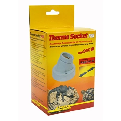 Afbeelding van Lucky Reptile Thermo Socket PRO, klaar voor gebruik terrariumlamp met porseleinen fitting en plug and play systeem
