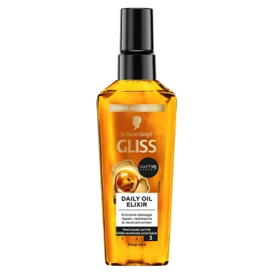 Afbeelding van Schwarzkopf Gliss Daily Oil Elixir 75 ml