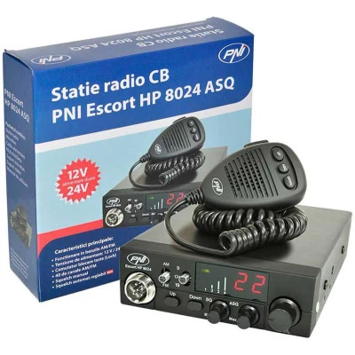Afbeelding van PNI HP8024 27MC bakkie CB 12/24V Klassiek design Compact Degelijk ontwerp