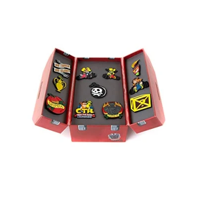 Afbeelding van Crash Team Racing Nitro Fueled Toolbox Pin badge Set