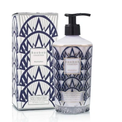 Afbeelding van Baobab Collection Manhattan body &amp; handlotion 350 ml Donkerblauw
