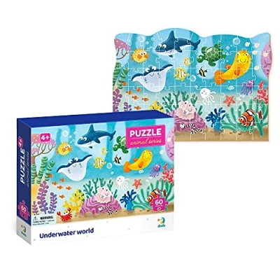 Afbeelding van Dodo D300378 Educational Underwater World Puzzle 60 Pieces, Various