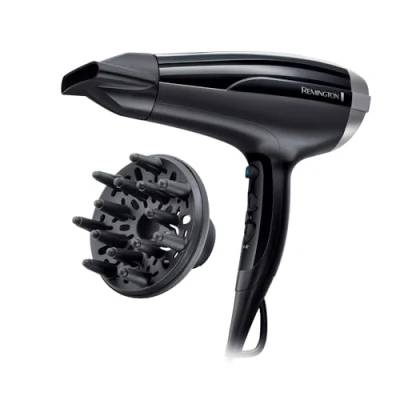 Afbeelding van Remington Föhn Pro Air Shine (2300 Watt, Licht &amp; Krachtig, Met Diffuser, Minder pluis Door Ionen Technologie, Coolshot) Hair Dryer D5215