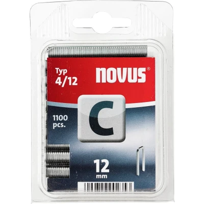 Afbeelding van Novus smalrug nieten C 4 12. 1100 st.