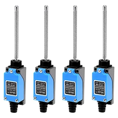 Afbeelding van GUUZI 4 stks ME 9101 Flexibele Spoel Veerstang Momentary Eindschakelaar (1NC + 1NO) 0 250 V/5A