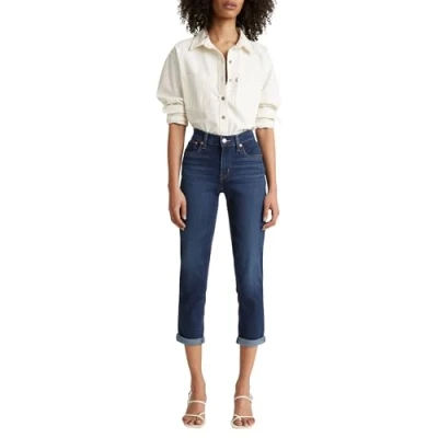 Afbeelding van Levi&#039;s MID RISE Boyfriend Slim fit jeans, Dames, Maat: 34x27, Cobalt layer